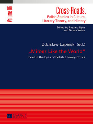 cover image of «Miłosz Like the World»